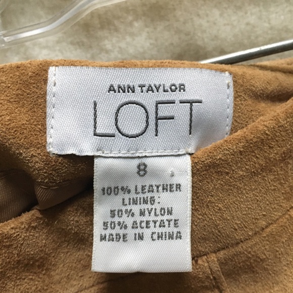 Suede skirt with pleats - Picture 4 of 5